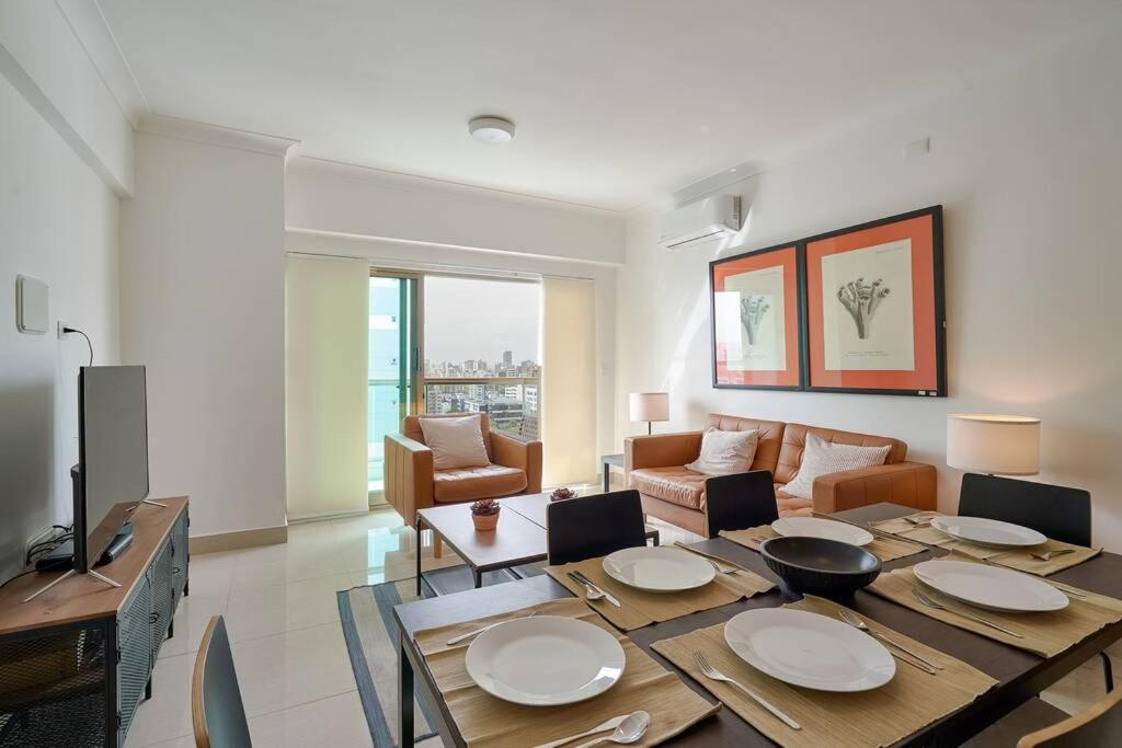 Escape Apartments, Balcony, Pool, Gym & Spa In La Julia Santo Domingo Eksteriør bilde
